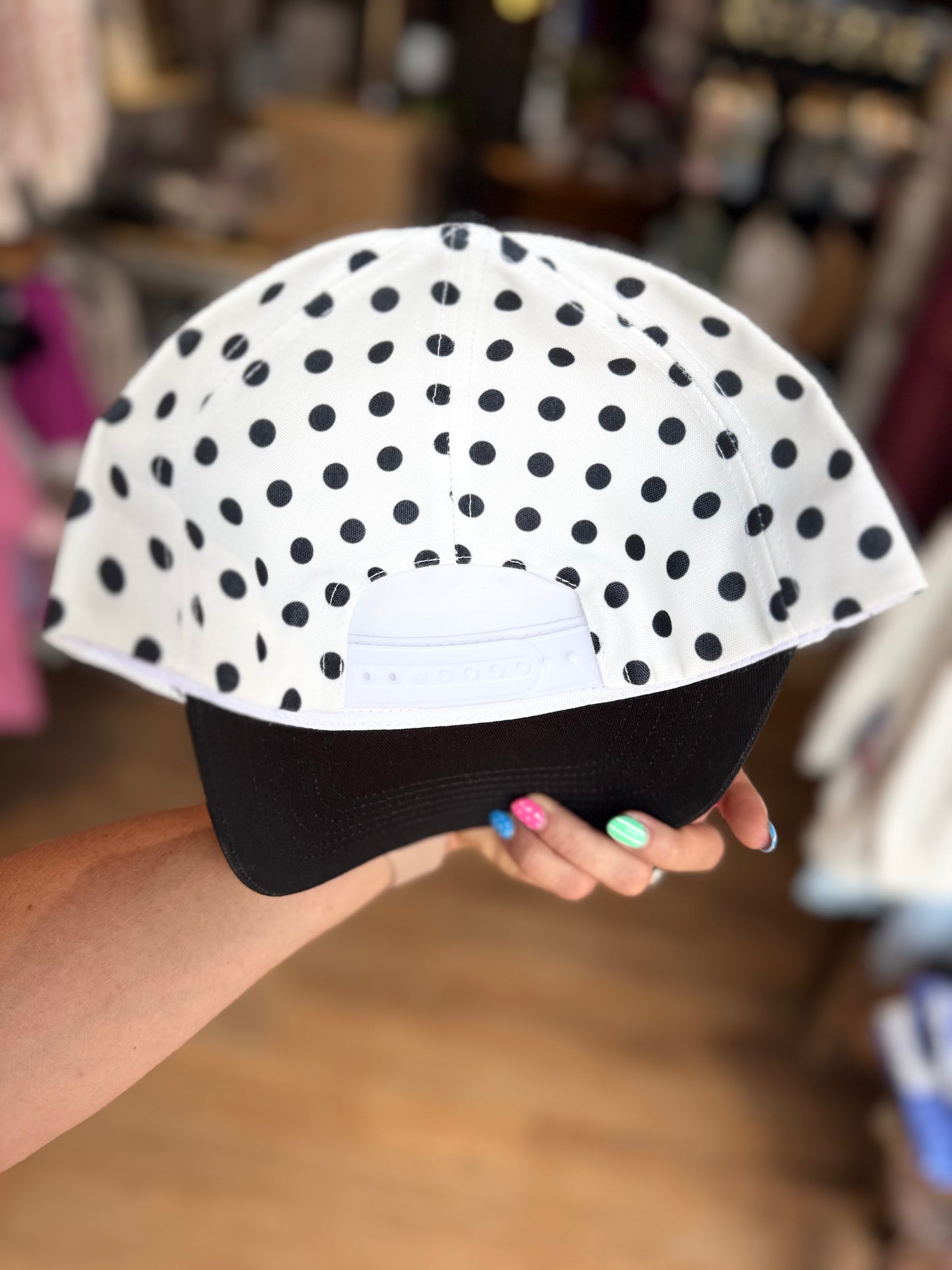 Bulldogs Polka Dot Hat