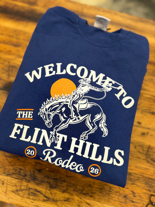 Navy 2026 Rodeo Shirt