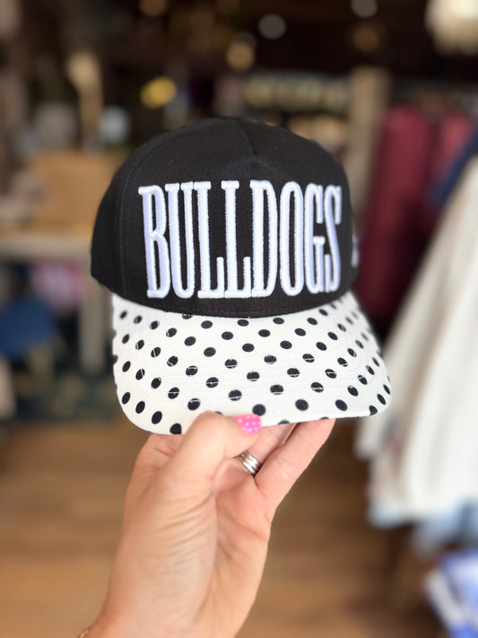 Bulldogs Polka Dot Hat
